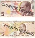 5 TL - 5 Turkish Lira