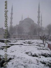 Mesquita de  Sulto  Ahmet ou Mesquita Azul em Istambul