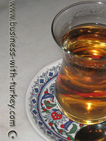 Turkish apple tea