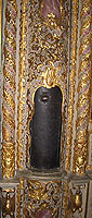 Marble were Jesus was tied in The Ecumenical Church of Istanbul