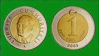 Nova Lira Turca - coins