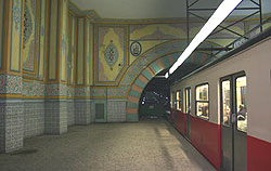 tren subterraneo tunel
