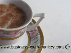 Typical Turkish Drink Sahlep