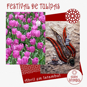 Festival de tulipas em Istambul