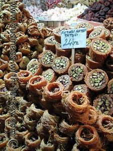 Exotic spices at the Egyptian Bazaar